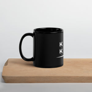 Keto Kamp Black Glossy Mug