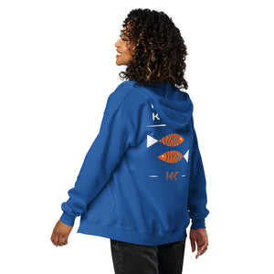 Keto Kamp Unisex heavy blend zip hoodie