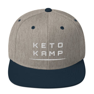 Keto Kamp - Clean Snapback Hat