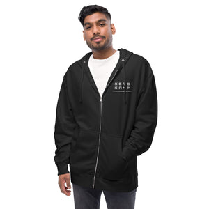 No Time to Hate - Unisex fleece zip up hoodie