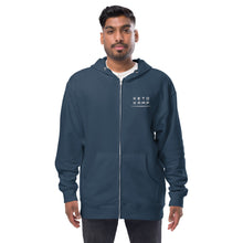 Load image into Gallery viewer, No Time to Hate - Unisex fleece zip up hoodie