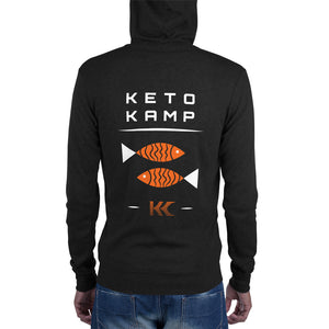 Unisex zip hoodie - Keto Kamp